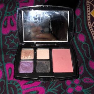 Lancôme Eyeshadow and Blush pallete compact mirror